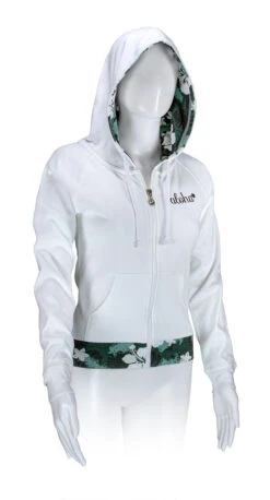 Island Design Collection Hoodie: White -Hawaiian Style Shop 86806 IDC HoodieWhite 43914.1704854290