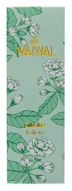 WaiWai Lotion Pump 8oz: Pikake -Hawaiian Style Shop 89469 Waiwai LotionPump Box Pikake 43229.1690398815