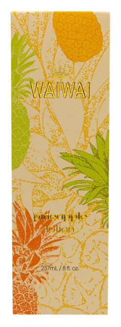 WaiWai Lotion Pump 8oz: Pineapple 6 WaiWai Lotion Pump 8oz: Pineapple -Hawaiian Style Shop 89470 Waiwai LotionPump Box Pineapple 47713.1690398937