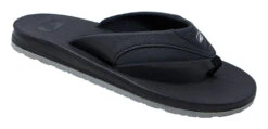 Hawaiian Performance Surfwear® Slippers: Black -Hawaiian Style Shop 90011 HPSSlipper Single Black 77838.1691182971