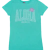 Island Girl® Surf Tee - Big Aloha: Mint -Hawaiian Style Shop 91279 BabyTeeIG BigAloha Front Mint 60233.1697242216