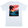 Hawaiian Performance Surfwear® - Paradise: White -Hawaiian Style Shop 91306 CrewNeckTee HPSParadise White Back 83441.1697242459
