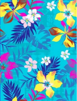 Aloha Sarong - Jungle Paradise -Hawaiian Style Shop Aloha Sarong Jungle Print Turq 18851.1657332339.1280.1280 34634.1690505223
