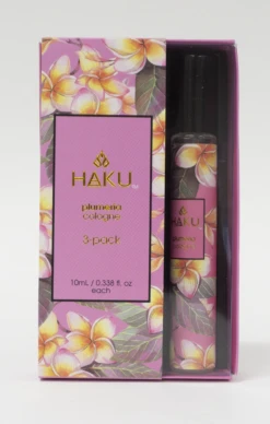 HAKU Cologne Gift Set -Hawaiian Style Shop HAKU 3 Pack Plumeria 03682.1636483490.1280.1280 92546.1637113026