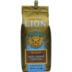 Lion 100% Kona Coffee 24K Gold Roast: Whole Bean