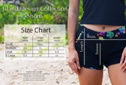 Island Design Collection Shorts: Gray -Hawaiian Style Shop IDC Shorts 11799.1707852211