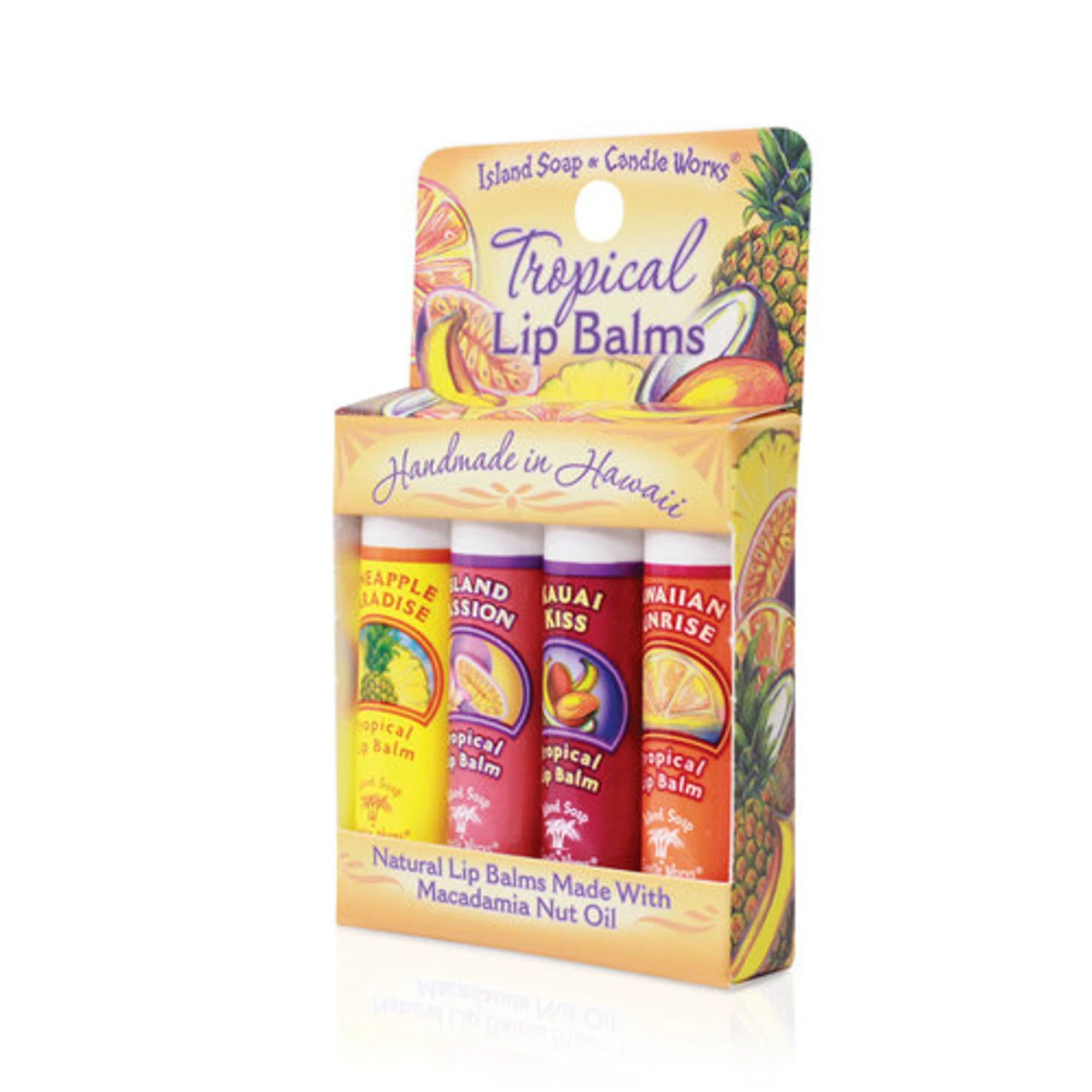 Island Soap Company Lip Balm Four Pack 4 Island Soap Company Lip Balm Four Pack - Image 2