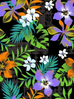 Aloha Sarong - Jungle Paradise -Hawaiian Style Shop Jungle Paradise Black 07554.1667438196.1280.1280 54557.1690505661