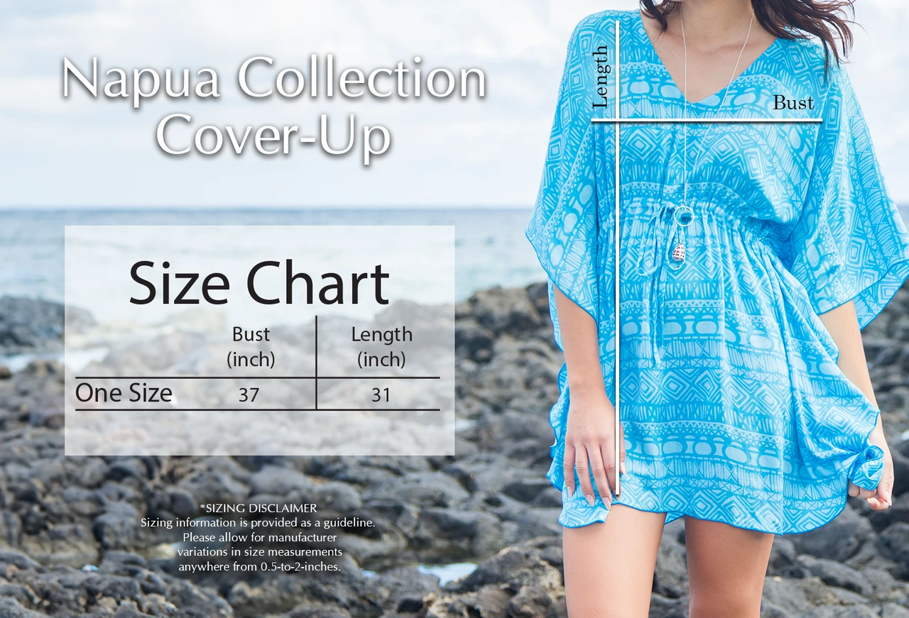 Napua Collection Cover Ups: Monstera Leaf - Olive/Tan 6 Napua Collection Cover Ups: Monstera Leaf - Olive/Tan - Image 4