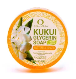 Oils Of Aloha - Kukui Glycerin Soap: Butterfly Ginger