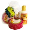 Mini Lotion/Organic Loofah Soap Gift Set: Plumeria Sunset -Hawaiian Style Shop PLUMERIA SUNSET 79783.1668049273