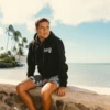 Robin Ruth® Sweatshirt Hoodie Zip Up - Kanaka Aloha: Black -Hawaiian Style Shop Robin Ruth Sweatshirt Hoodie Zip Up Kanaka Aloha Black 86659.1709174512