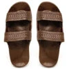 Slip-On Sandals: Brown -Hawaiian Style Shop SLIP ON SANDALS BROWN 69889.1660857281