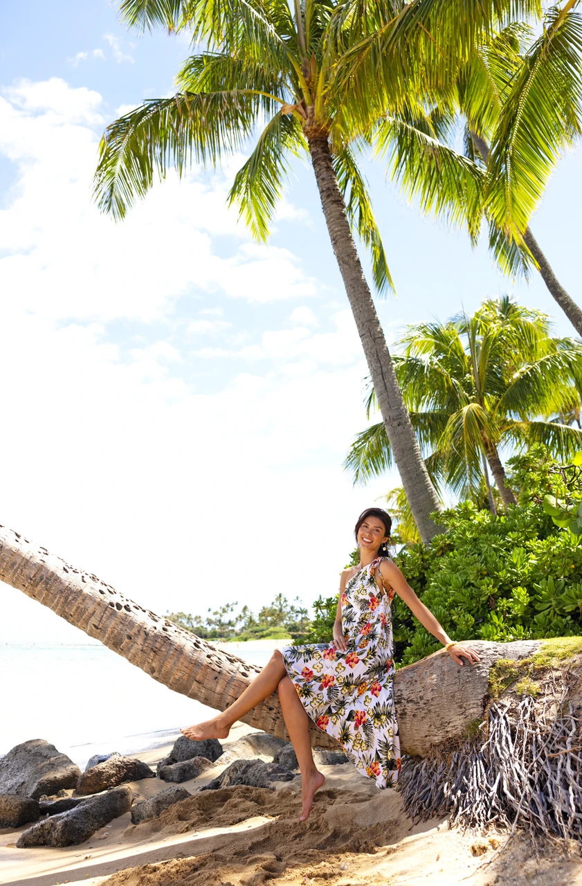 Robin Ruth® Maxi Dress: Pineapple Floral 3 Robin Ruth® Maxi Dress: Pineapple Floral