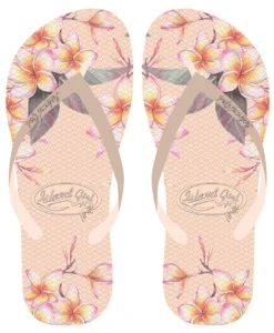 Island Girl® Slippers - Plumeria: Blush