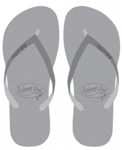 Island Girl® Slippers - Solid: Grey