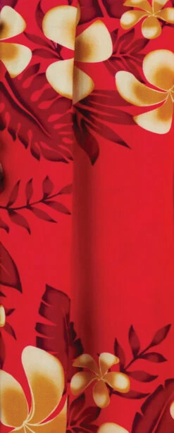 Aloha Sarong - Plumerias -Hawaiian Style Shop Swatch SarongTube Plumeria Red 79190.1593085433.1280.1280 57125.1690493719