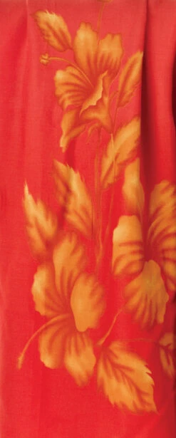 Aloha Sarong - Hibiscus Watercolor -Hawaiian Style Shop Swatch SarongTube WaterHibiscus Orange 55265.1592683427.1280.1280 85293.1690505024