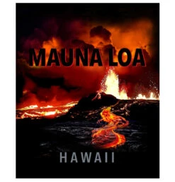 Vintage Dyed Tee - Mauna Loa: Black -Hawaiian Style Shop Vintage Dyed Tee Mauna Loa 36928.1670553979