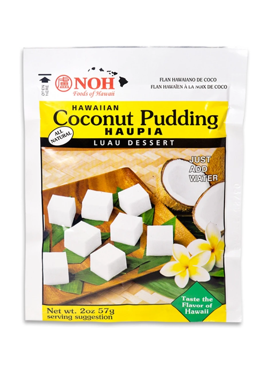 NOH Hawaiian Haupia Luau Dessert Mix 3 NOH Hawaiian Haupia Luau Dessert Mix