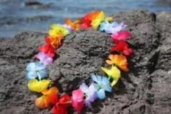 Silk Floral Lei -Hawaiian Style Shop single lei strand 19760.1592424868.1280.1280 36401.1699906632