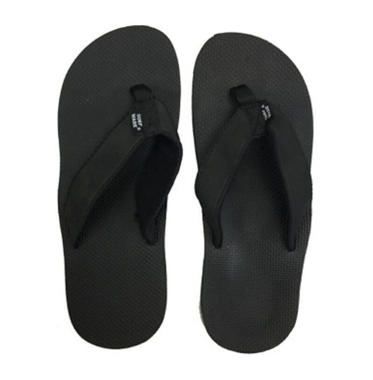Men's Surfware Reef Sandal: Solid Black 3 Men's Surfware Reef Sandal: Solid Black